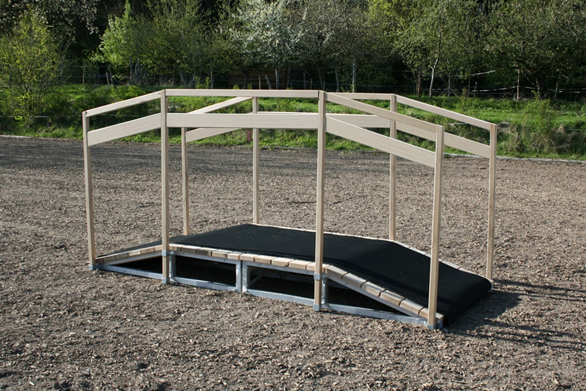 Neu: mit breiterem Geländer für noch mehr Stabilität.