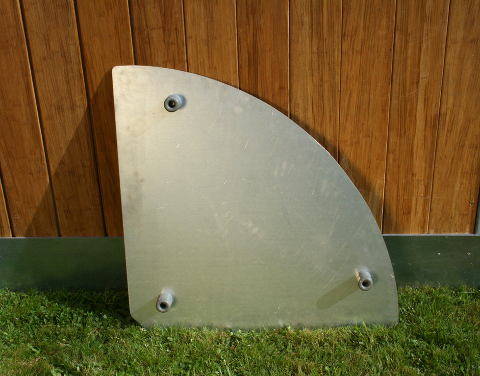 Raufe 5b Bodenblech von unten