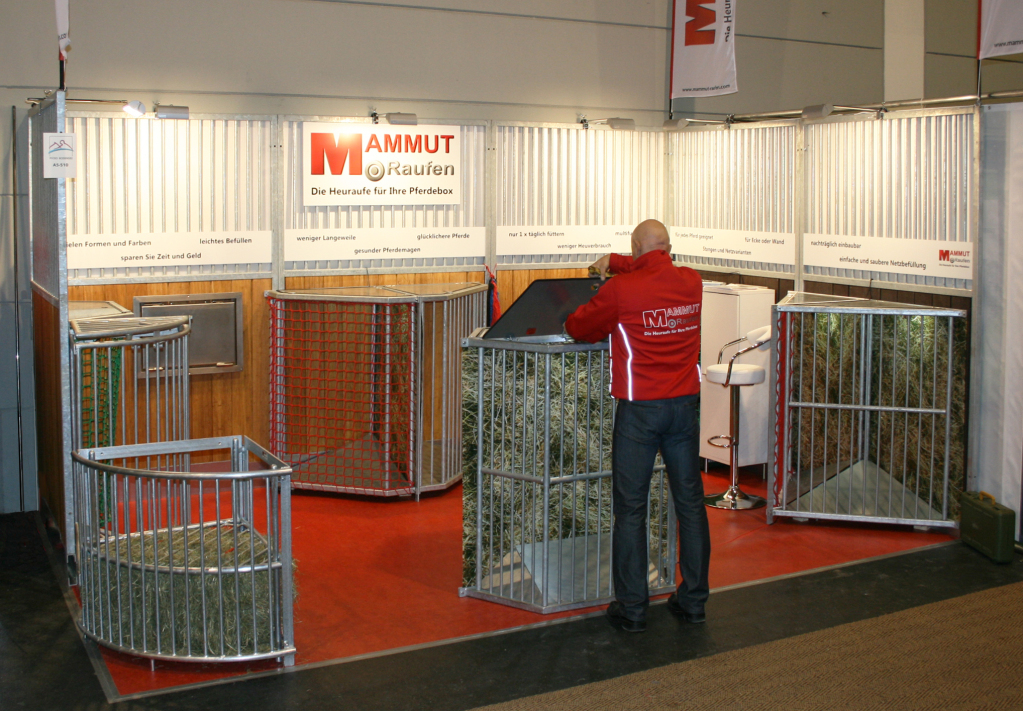 Unser Messestand auf der Pferd Bodensee