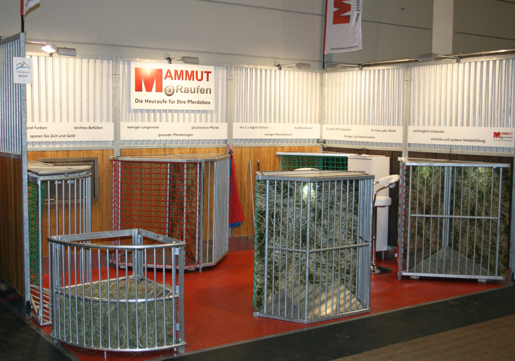 Unser Messestand auf der Pferd Bodensee