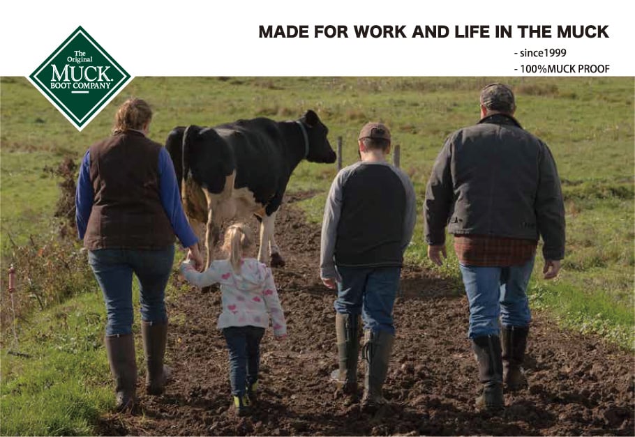 MUCK BOOT  マックブーツ　since1999  100％MUCK PROOF  庭いじり　農業　畜産　乗馬　雪　雨