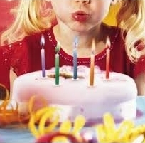 gâteaux d'anniversaire, bougies