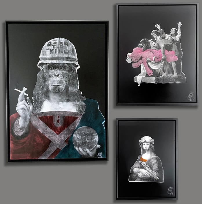 Street Art Nürnberg Galerie rfzk Adultremix