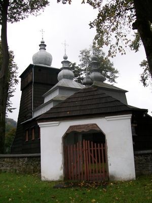 Uście Gorlickie - cerkiew pw. Św. Paraskewy (1786 r.) fot. Edward Szura