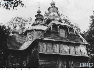 Mszana - cerkiew drewniana (lata 1918 - 1932)