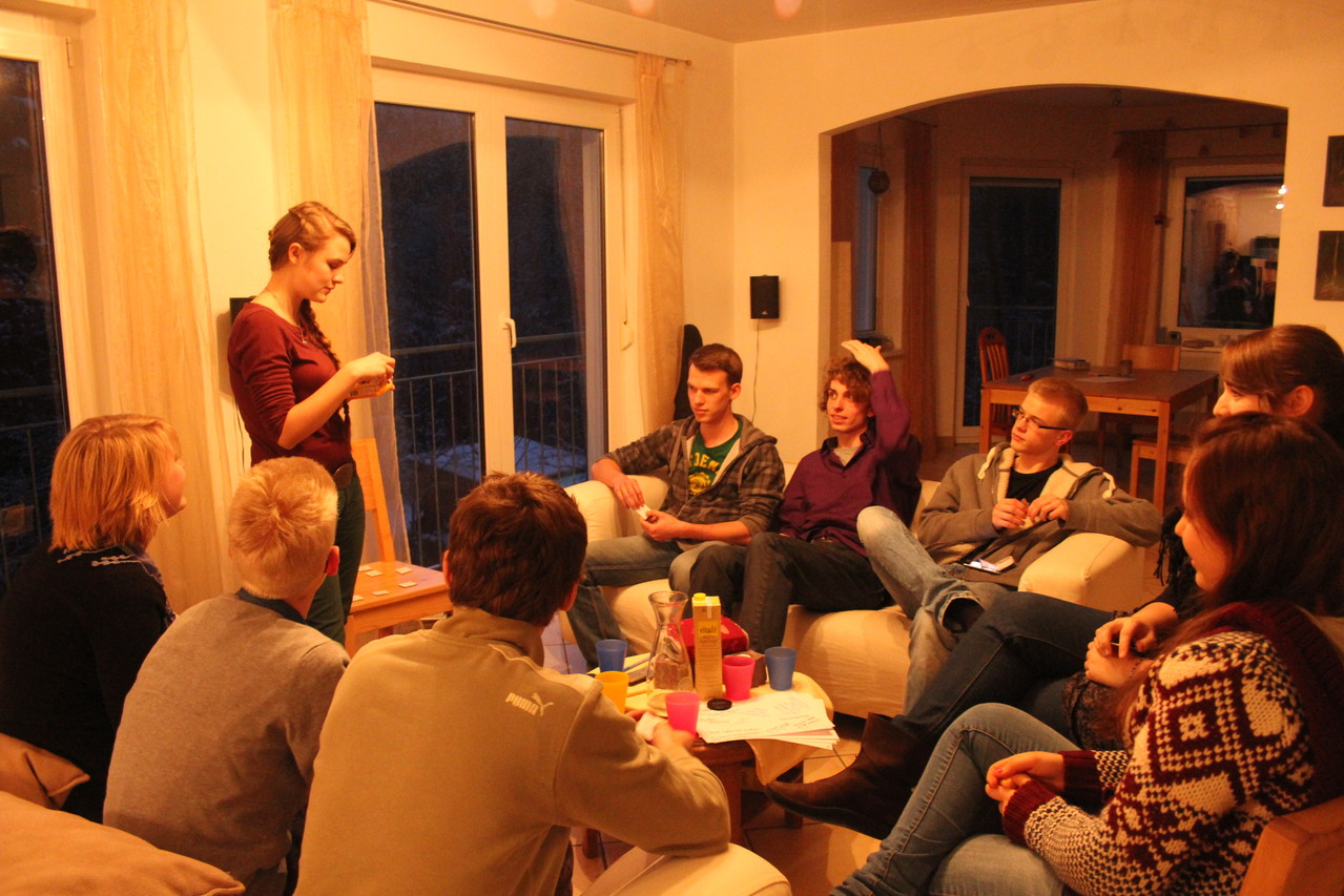 Jugendstunde mit dem Thema Sabbat