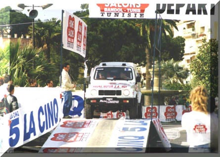 1989 Rallye de Tunisie. Suzuki Belgium.