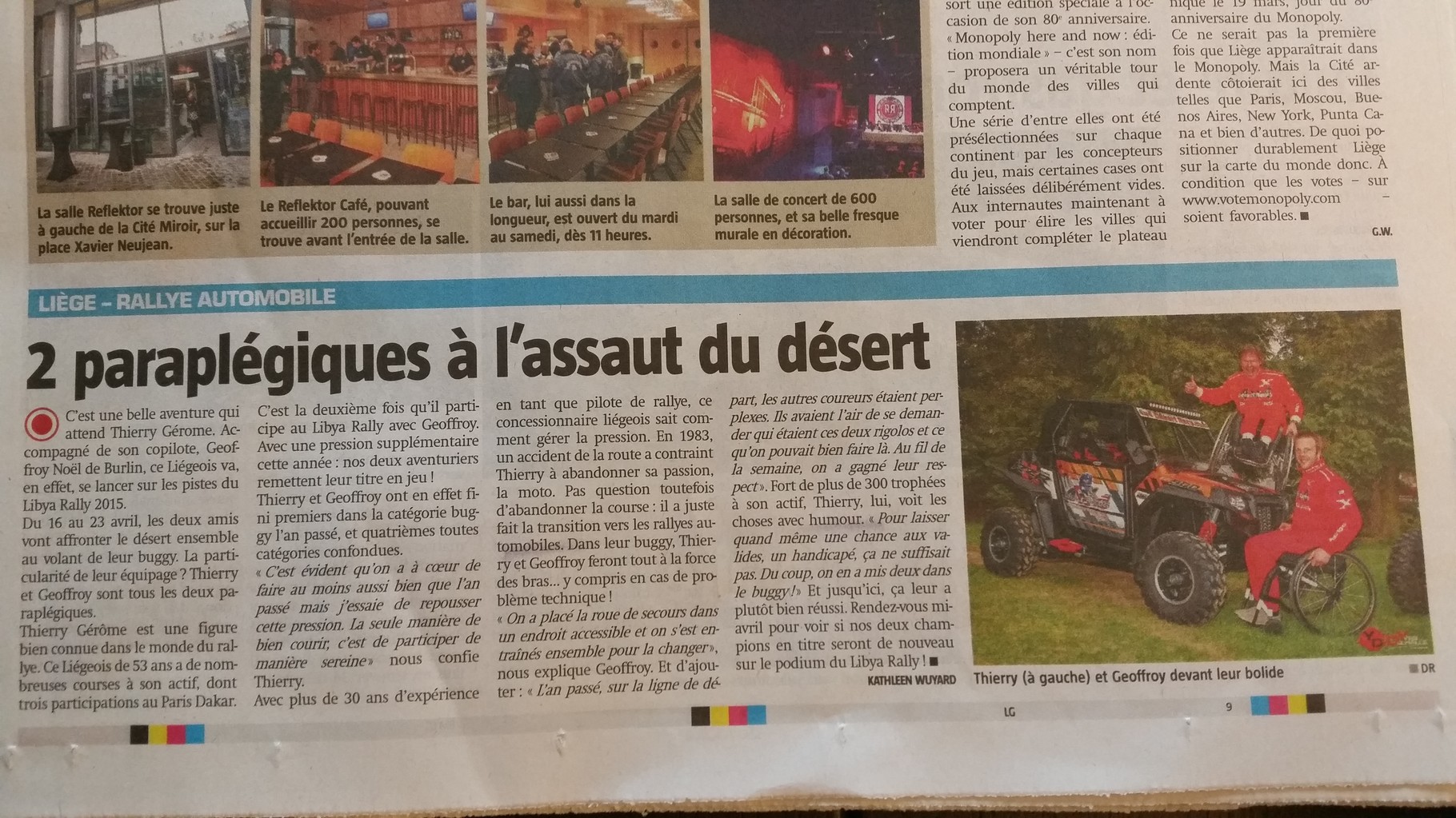 Thierry Gerome - Gof de Burlin- Libya rally