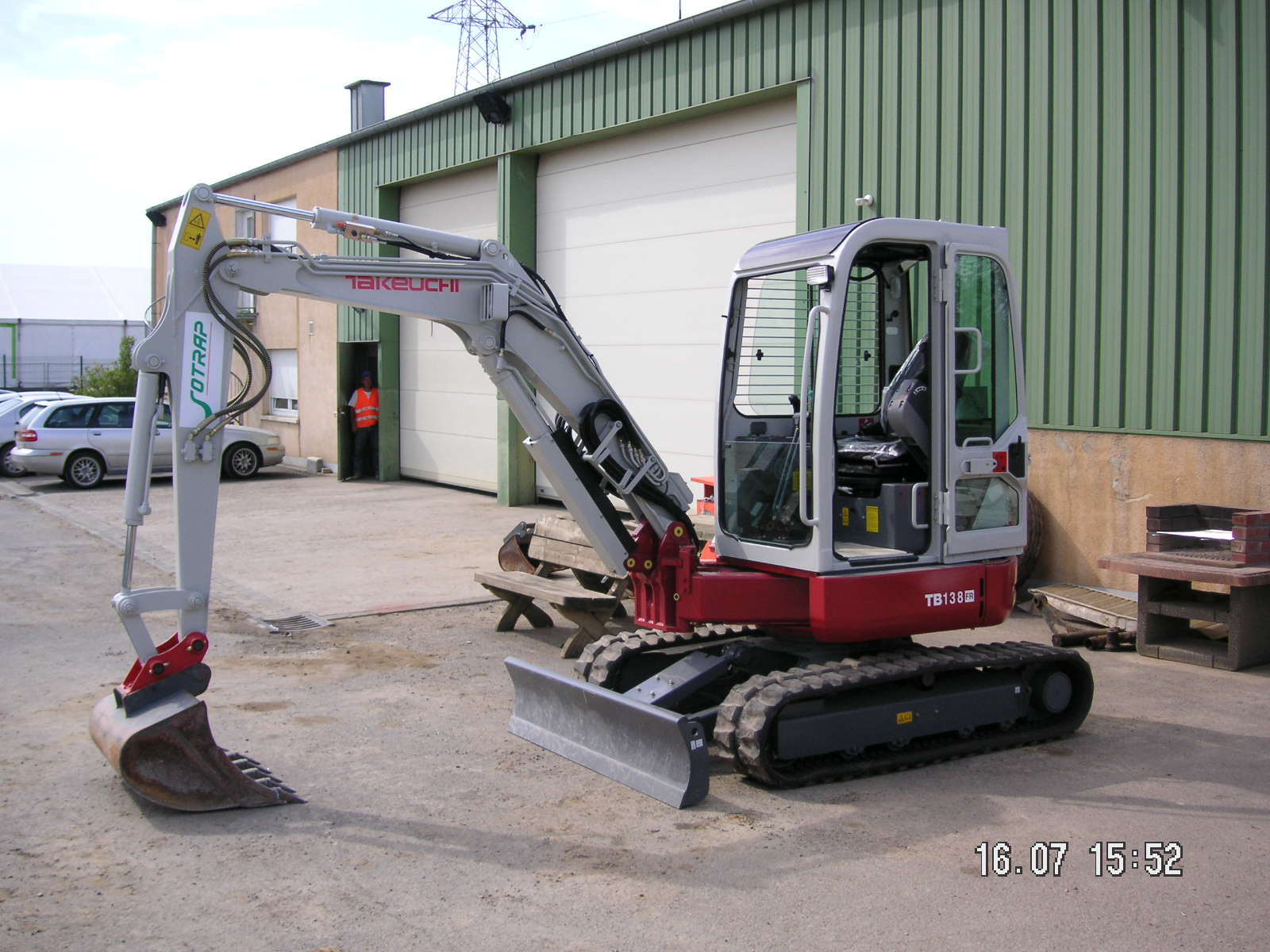 Takeuchi TB 138 FR (Sotrap)