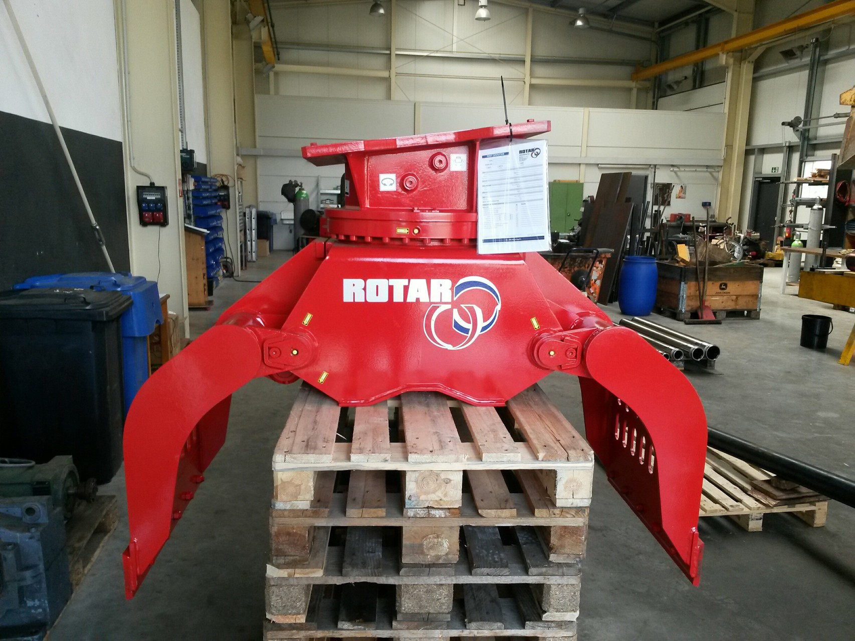 Rotar RG 12 N Sortiergreifer (Rinnen)