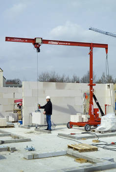 2 x Böcker Minikran kpl. mit Zubehör (Solid)