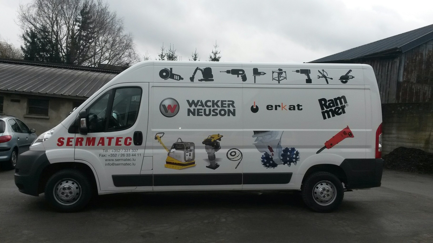 Ein neuer Lieferwagen, für uns !