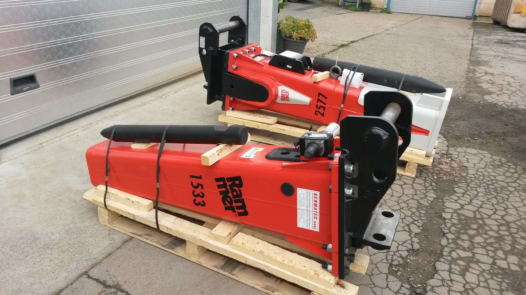Rammer BR 2577 + 1533 (Rinnen)