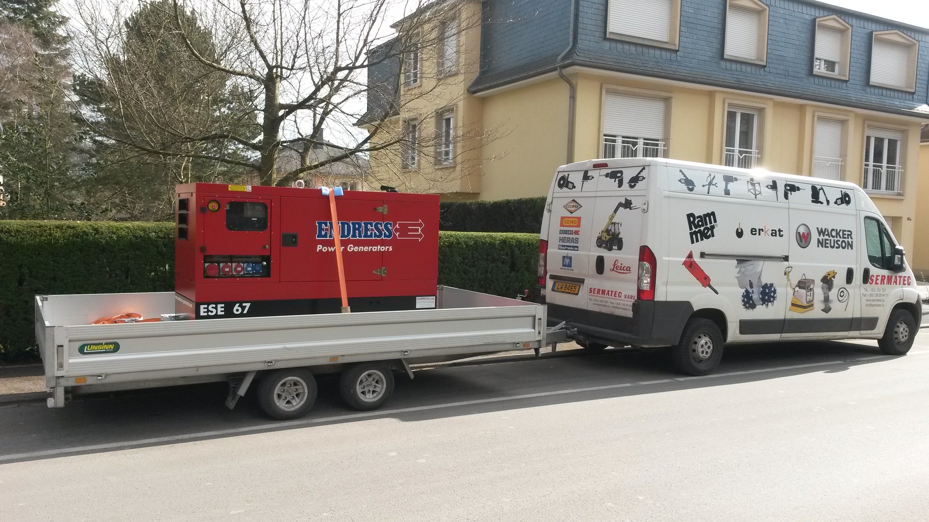 2 x Endress Stromerzeuger ESE 67--60 kVA (CDCL)