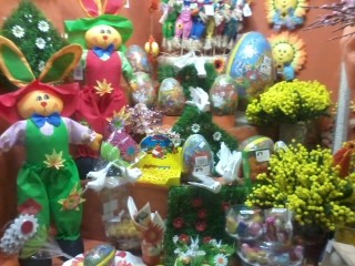 vetrina di pasqua