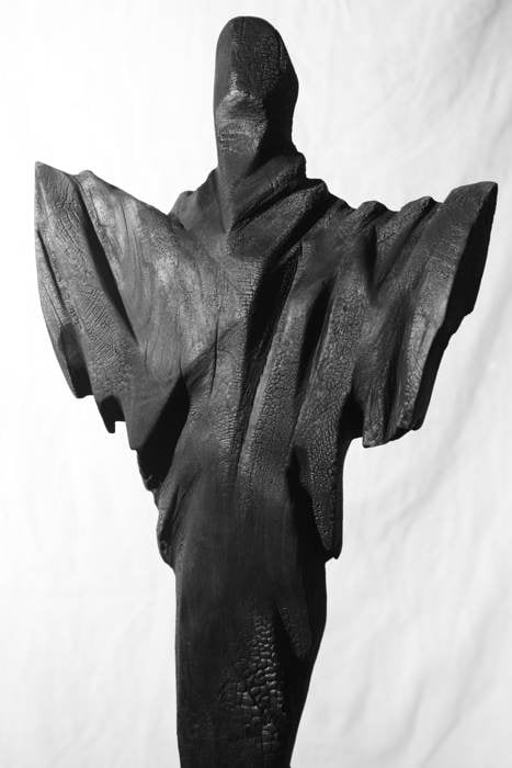 Holz gebrannt 58 x 22 cm