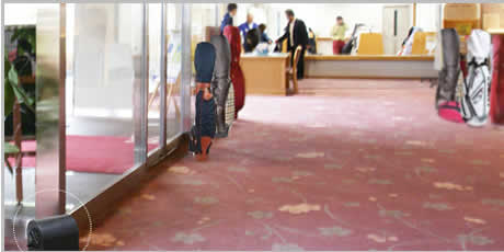 奈良県花吉野ゴルフクラブ様　ロビー