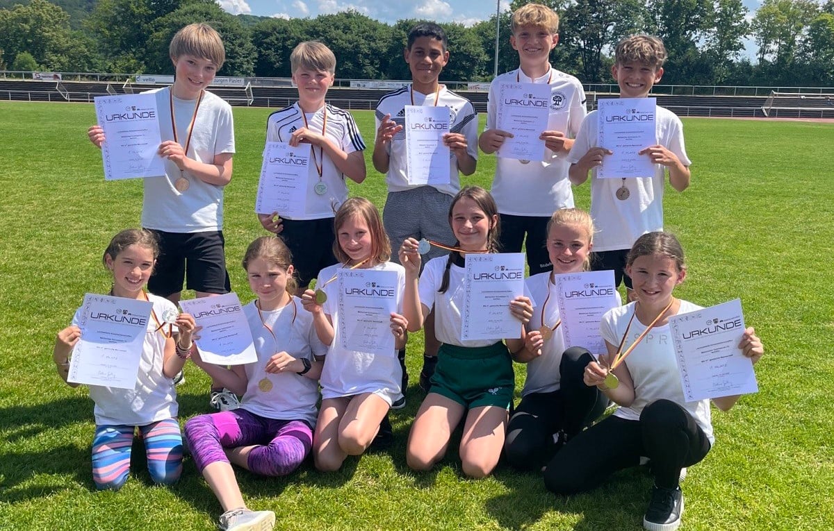 MGI-Kids erkämpfen sich den Kreismeistertitel in der Leichtathletik
