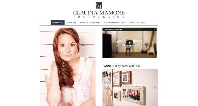 Website from Claudia Mamone