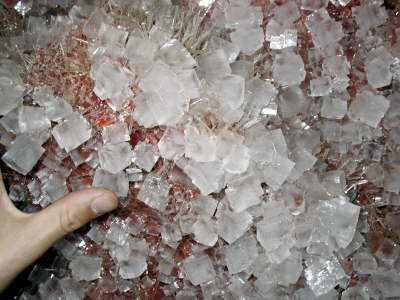 Halit Salz im Bergwerk