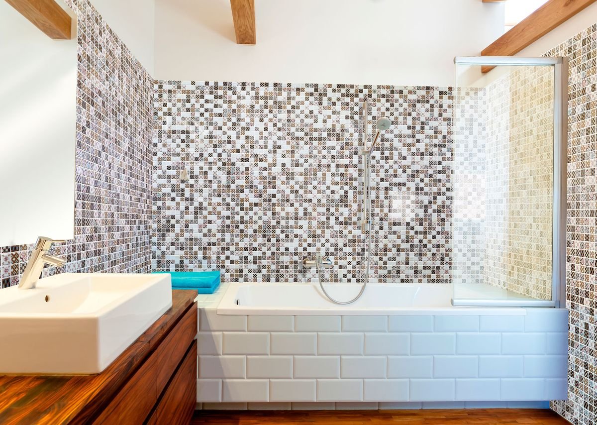 Mosaico a stampa digitale Toscana