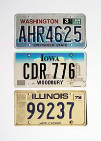 Product, Kentekenplaat, Licenseplate, Amerikaans, Missouri 1997