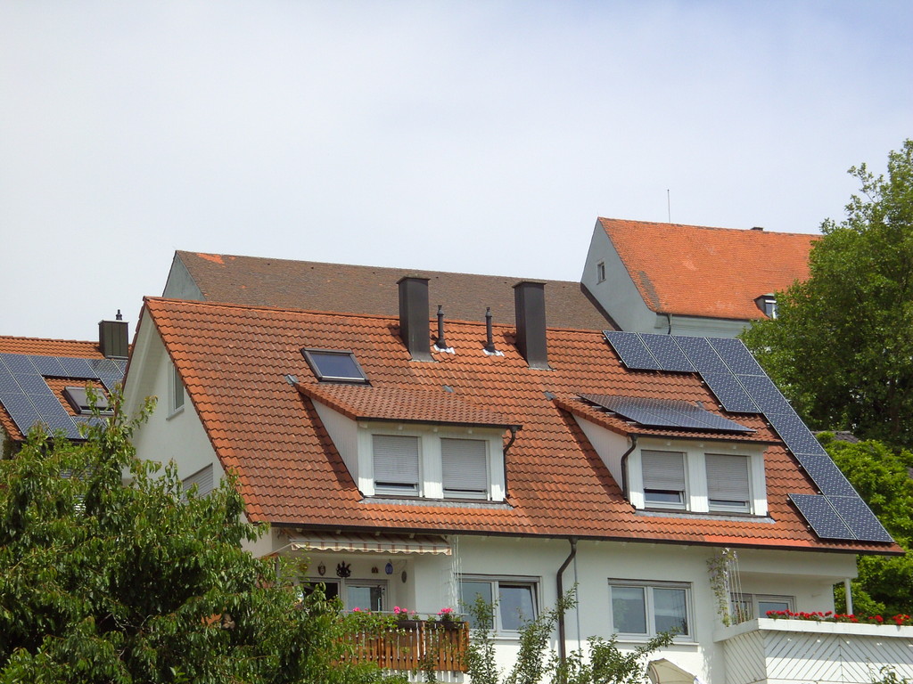 Fremde Anlage aber das Beste aus dem Dach geholt was möglich ist