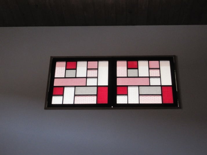 天窓の彩り障子