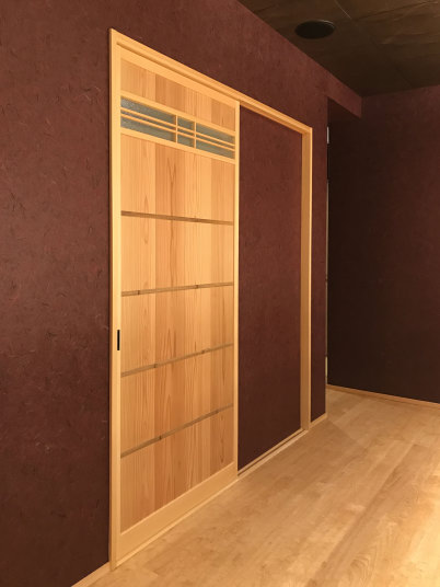 寿司店様の建具