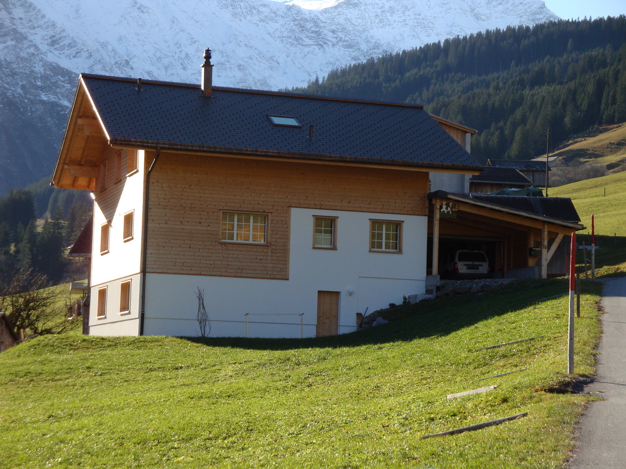 Neubau Einfamilienhaus, Elm