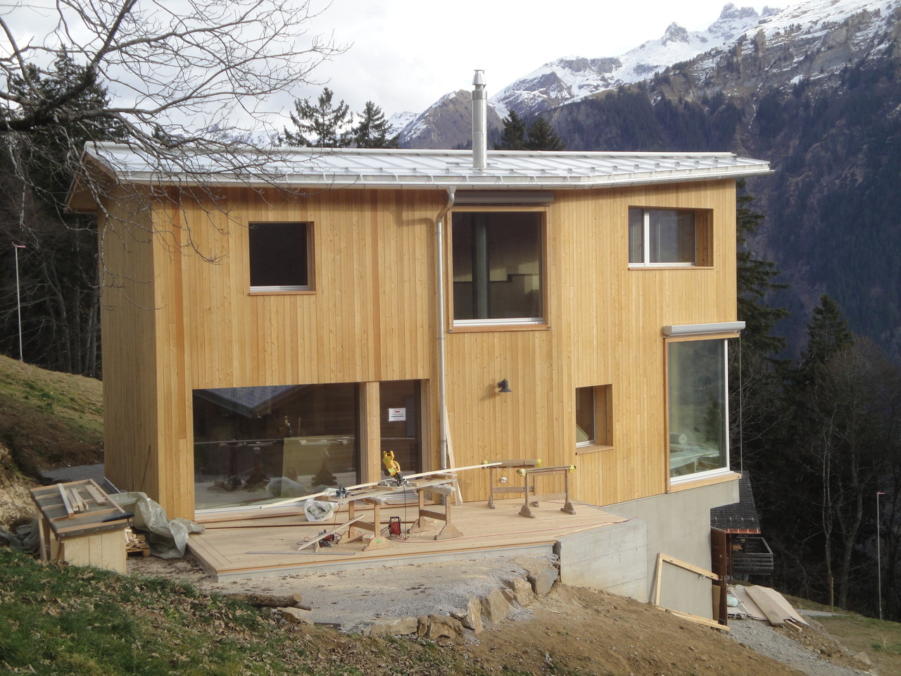 Neubau Ferienhaus, Braunwald