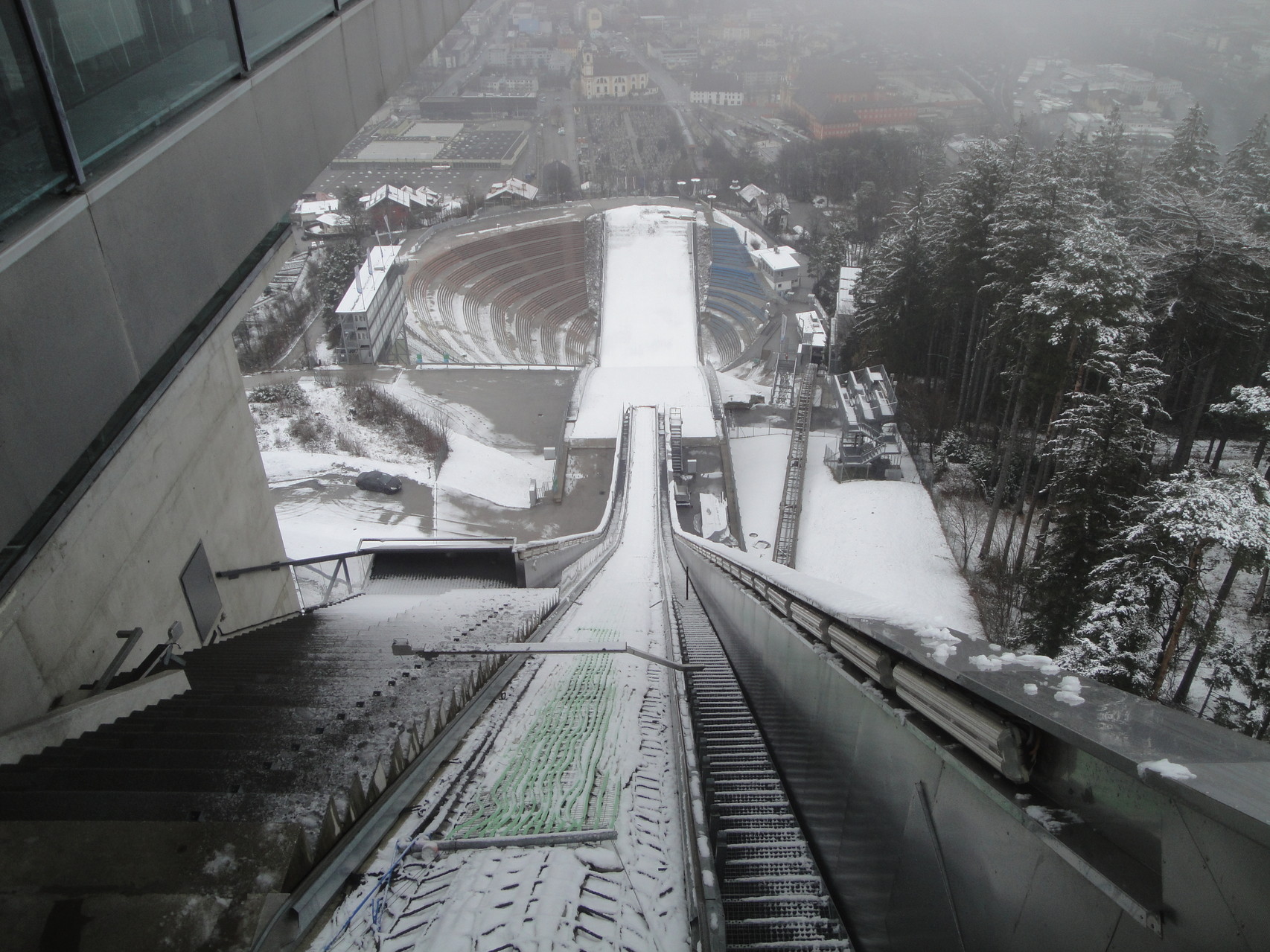 Sehr eindrücklich vom Anlauf aus