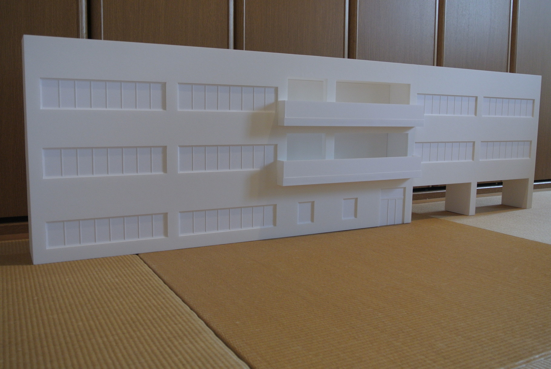 建築模型　プロジェクションマッピング模型