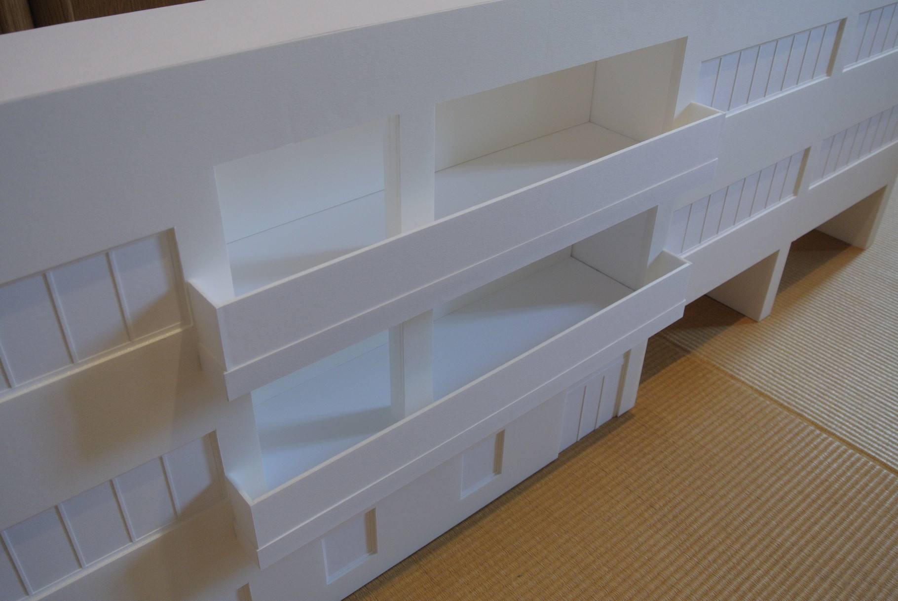 建築模型　プロジェクションマッピング模型