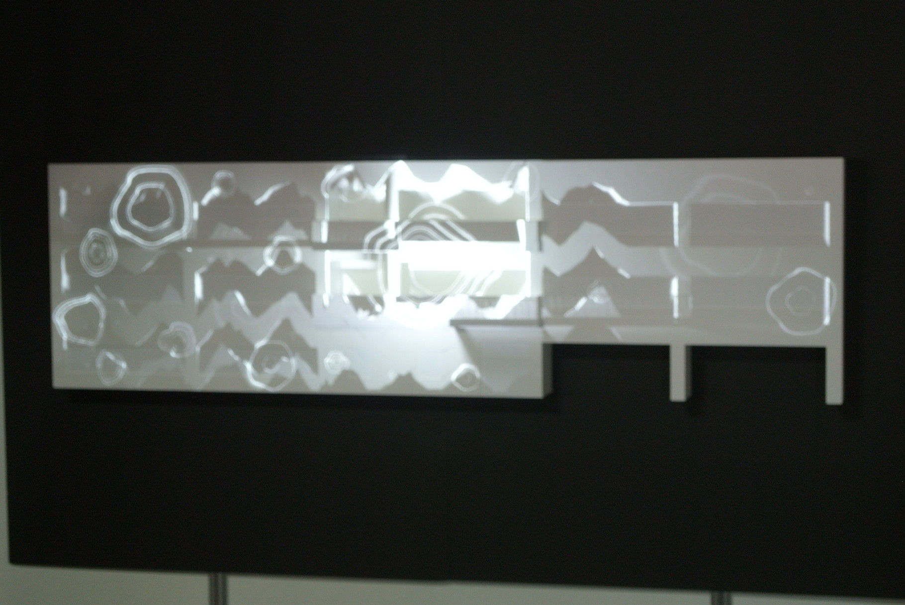 建築模型　プロジェクションマッピング模型