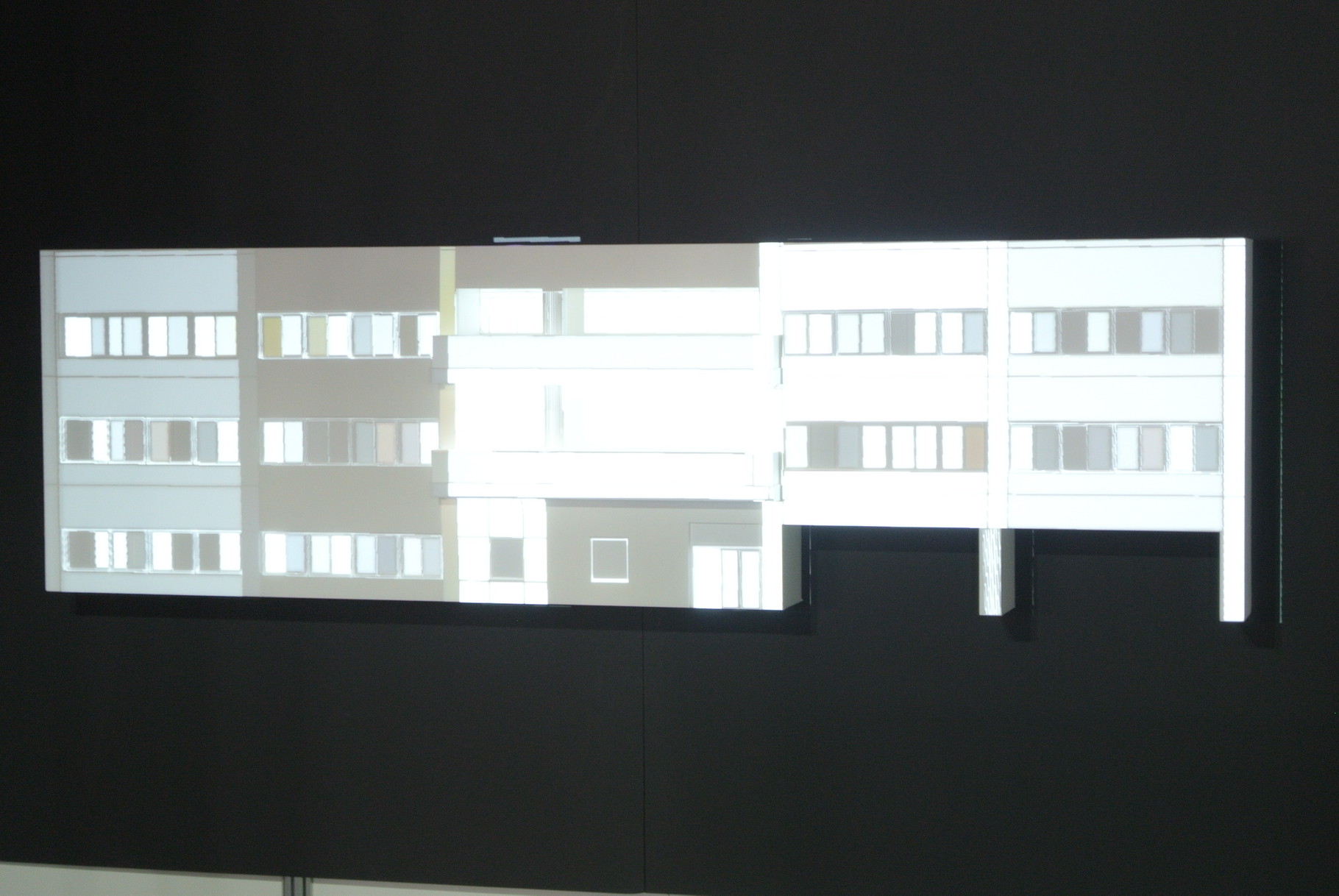 建築模型　プロジェクションマッピング模型