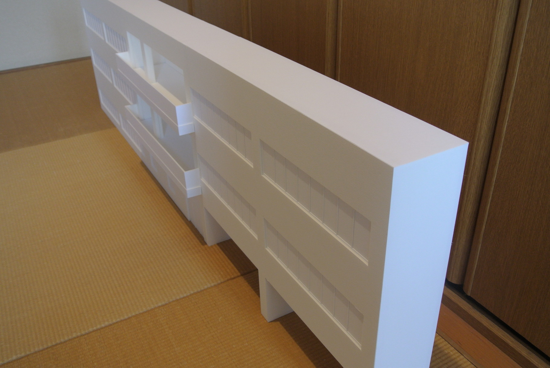 建築模型　プロジェクションマッピング模型