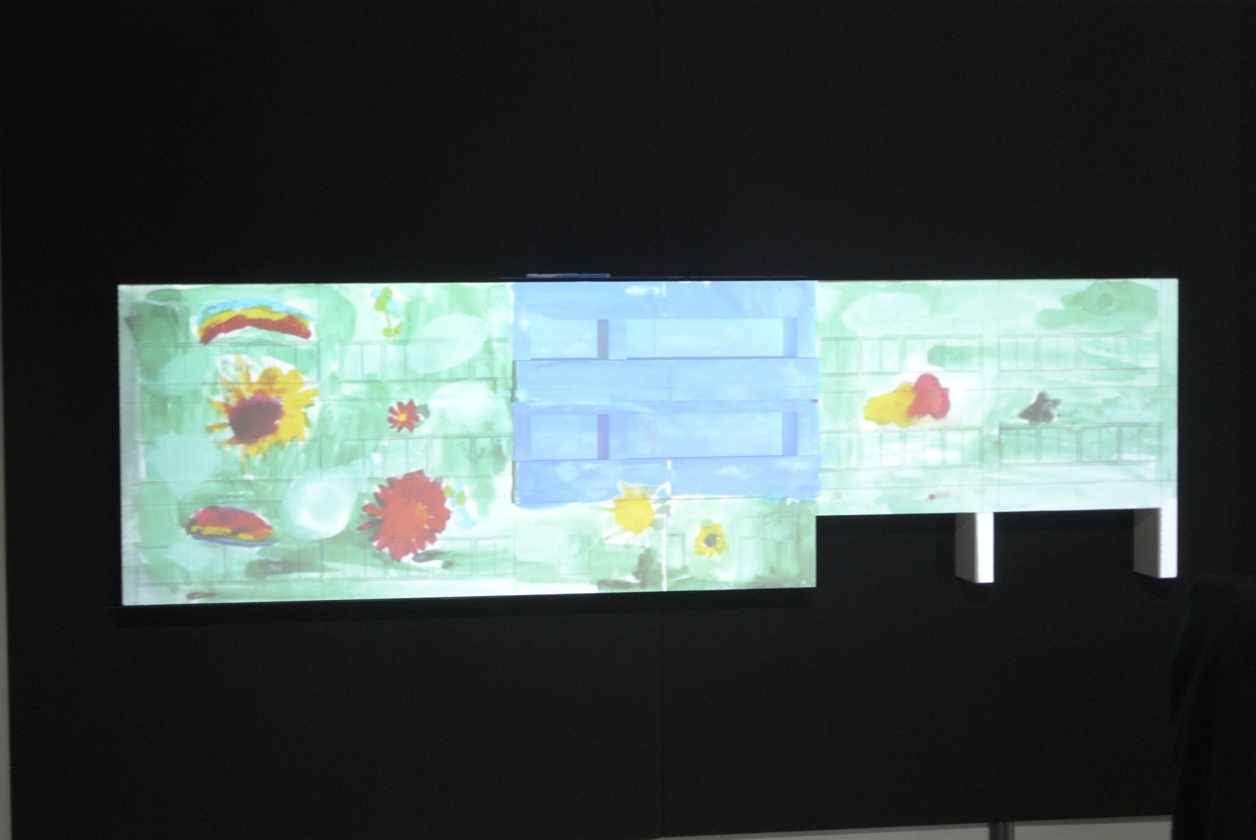 建築模型　プロジェクションマッピング模型