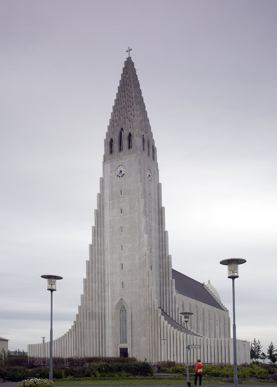 Die Hallgrimskirkja in Reyjavik
