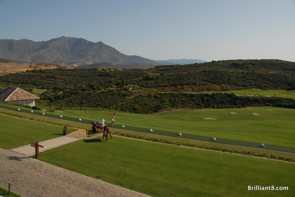 Teeline am Golfclub Finca Cortesin / SP