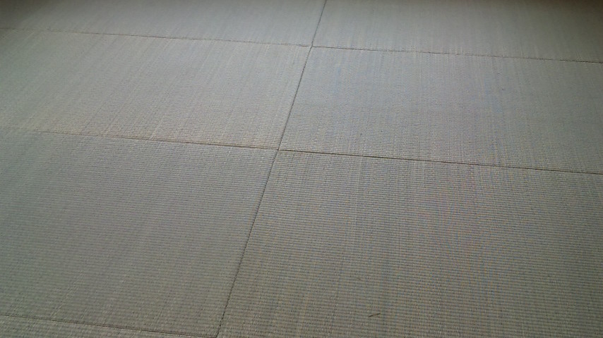 通常のい草と違い、荒々しい感じで重厚です。