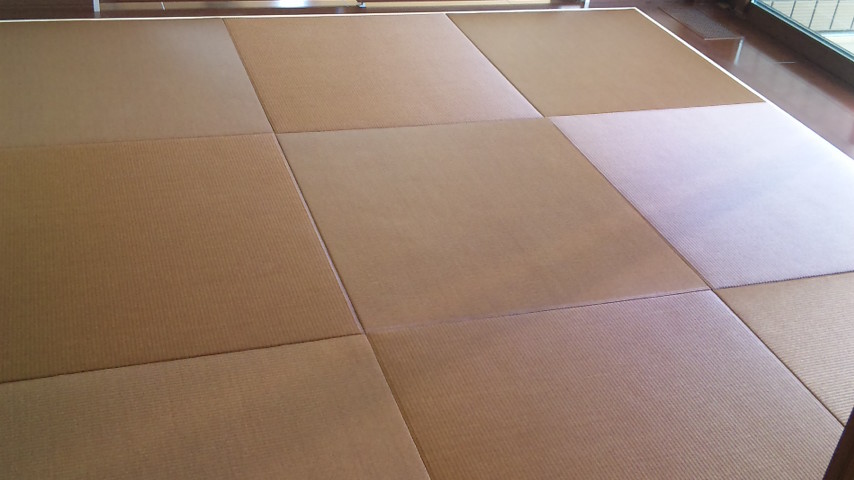 15ミリ薄畳セキスイ　美草目積ピンク