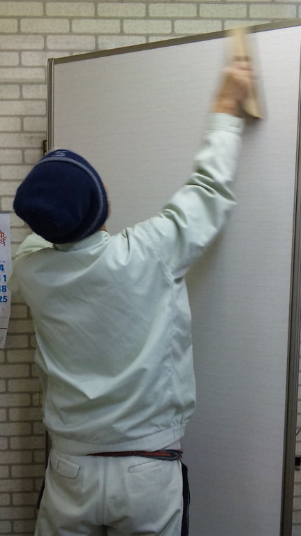 張ります・・・。