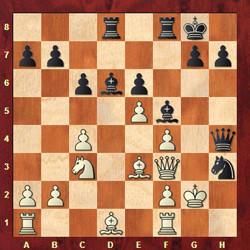 Partiestellung: Weiß am Zug gewinnt