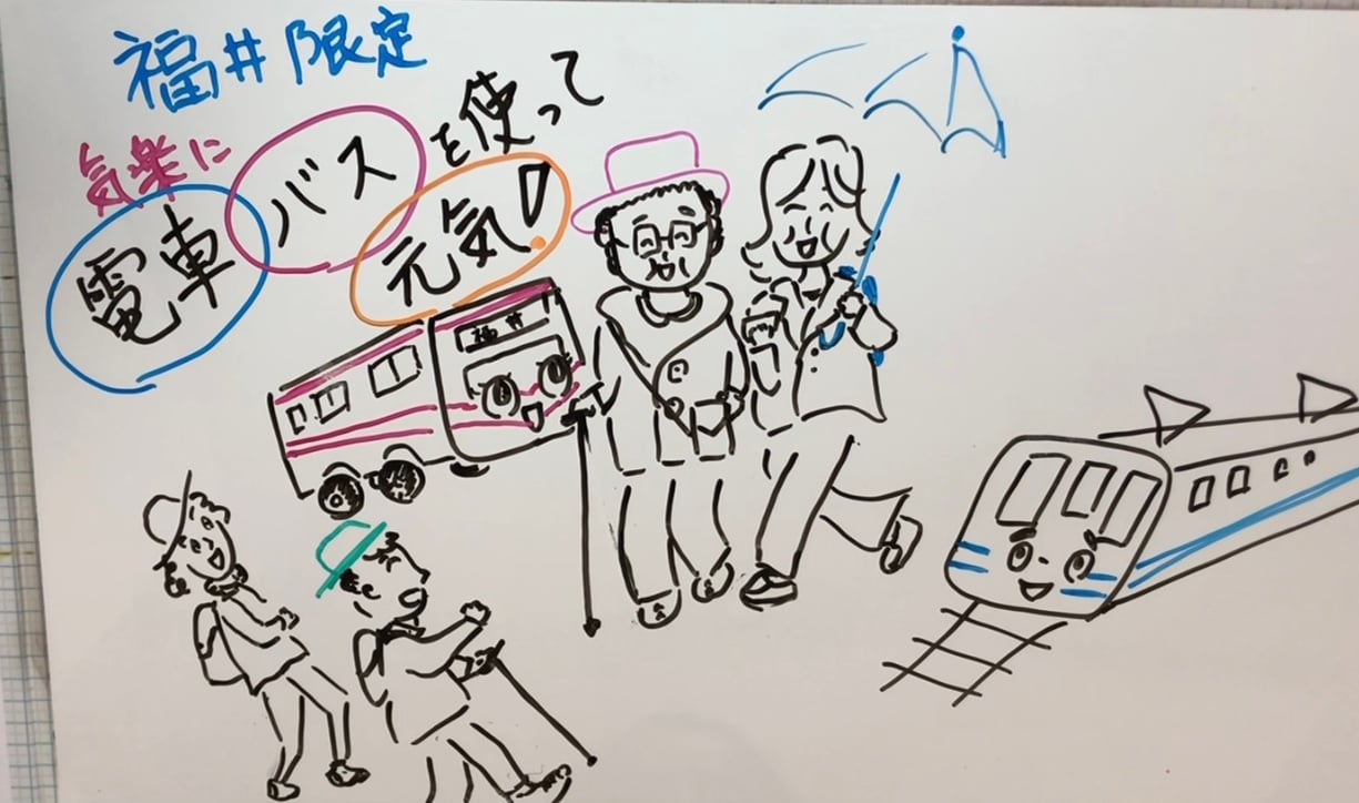 20220502　気楽に電車バスを使って元気！のコマーシャルができました。