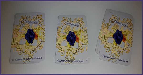Lenormandkarten mischen