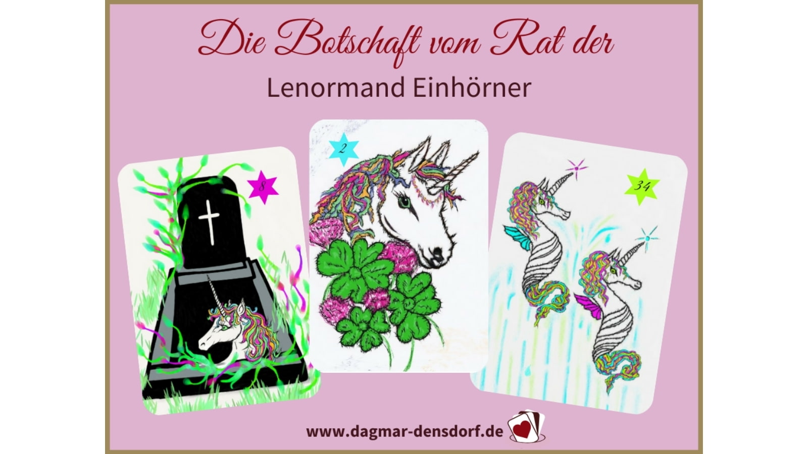 Orakelantwort Lenormand Einhorn Rat