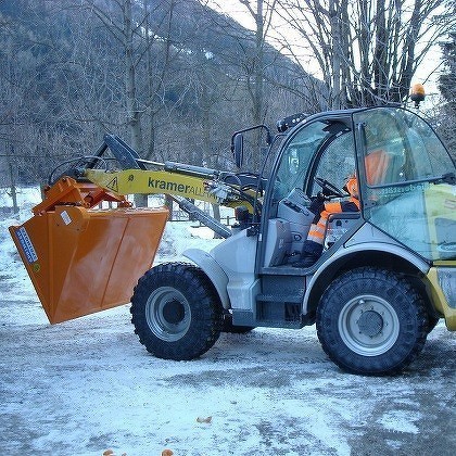 Atrezzi per caricatori a pale