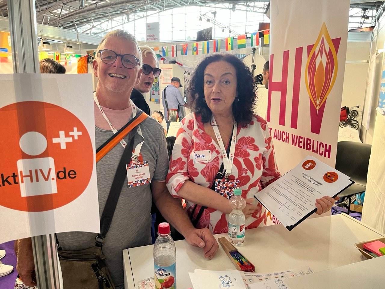 Unser Thema "Frauen und HIV" im Global Village