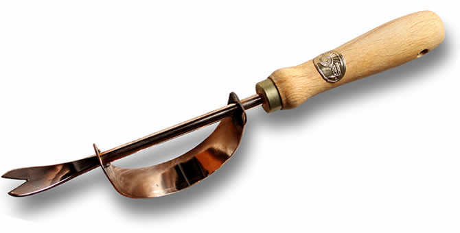 Daisy Grubber "TABIT" aus massiver Kupferlegierung